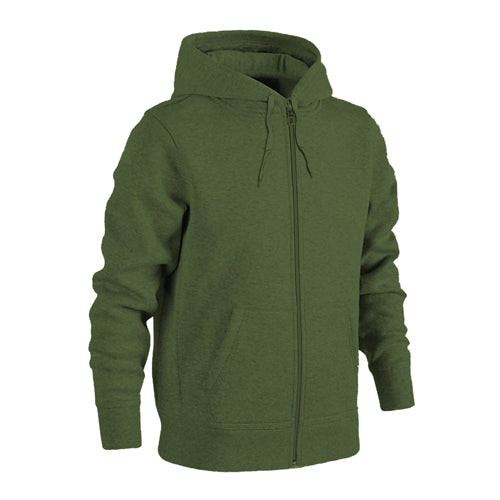 Urban Road Plain Zip Hoodie