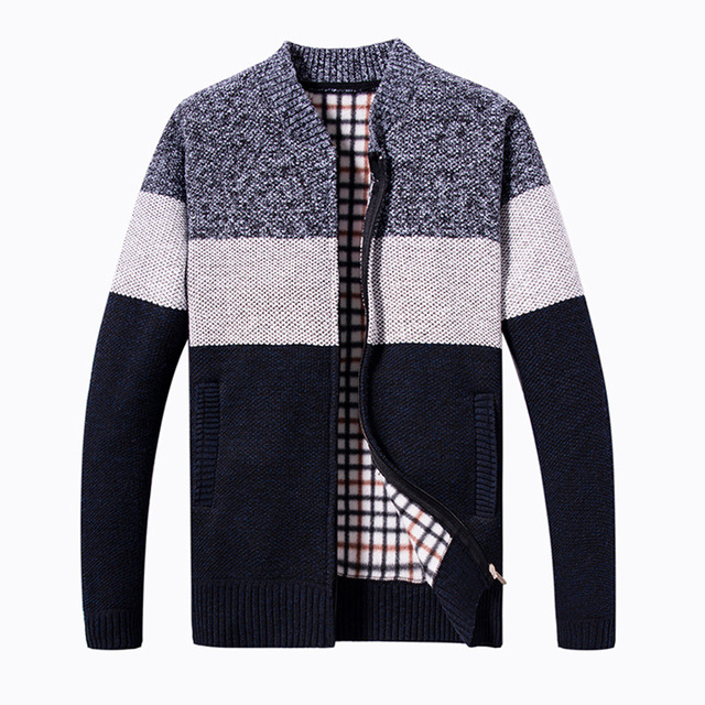 Men's cardigan knitted jacket