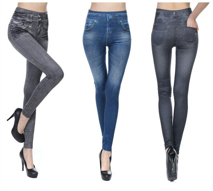 Fashion Women Jean Leggings