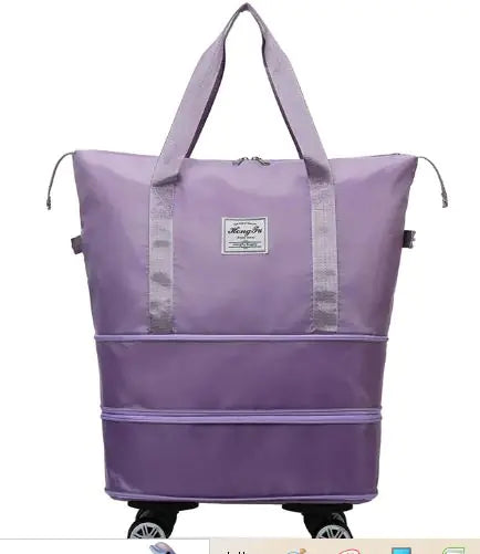 Luggage Bag With Wheels Detachable & Expandable