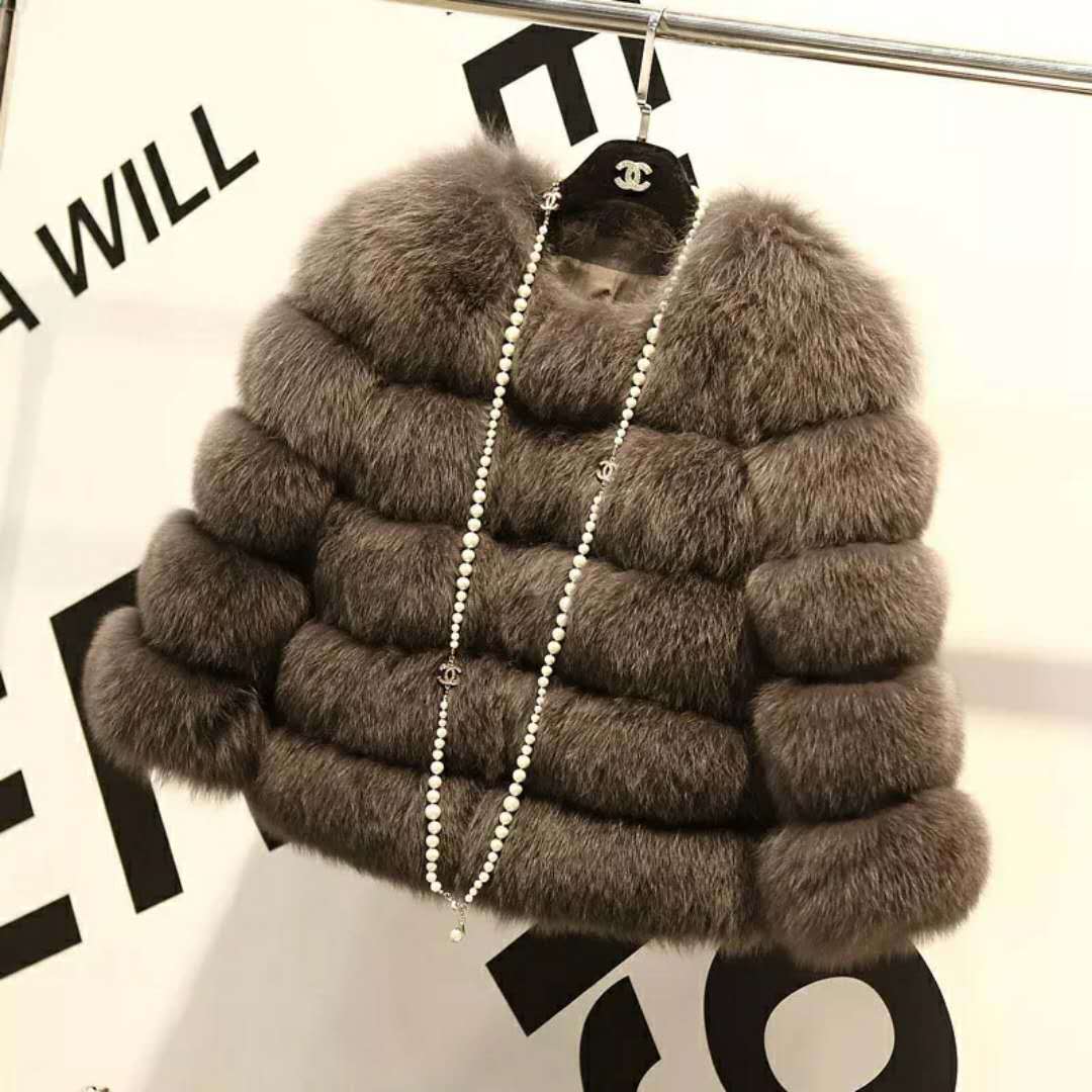 Mink Coats Women Winter New Fashion FAUX Fur Coat Elegant Thick Warm Outerwear Fake Fur Jacket Chaquetas Mujer