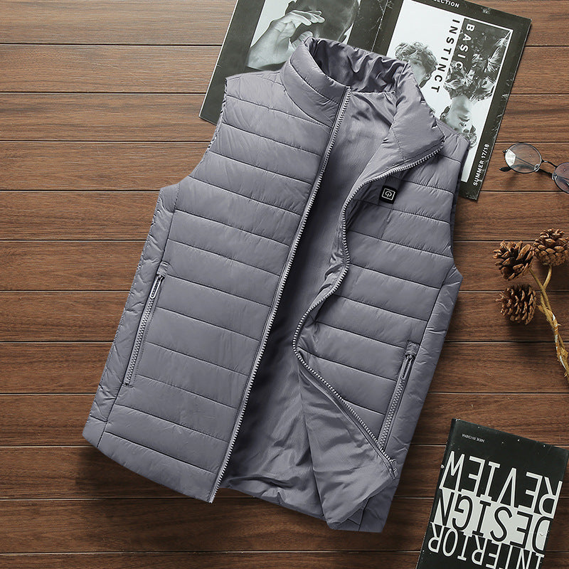 Heated Vest Smart Electric Heating Jacket Men Women Waistcoat Winter