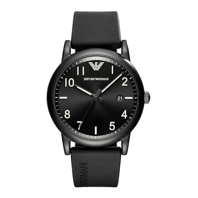 Emporio Armani Men's Sport Watch Black Quartz