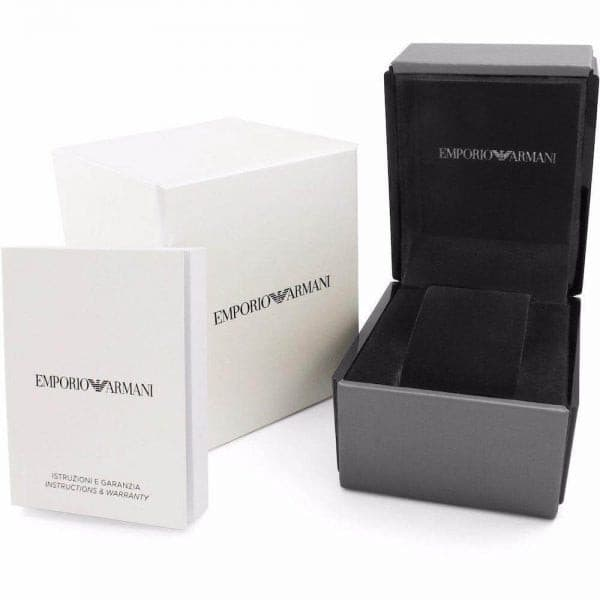 Emporio Armani Men's Sport Watch Black Quartz