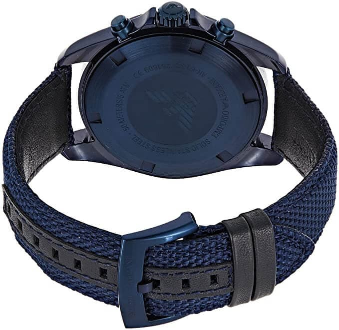 Emporio Armani Men's AR6132 Sport Blue Nylon Quartz Watch