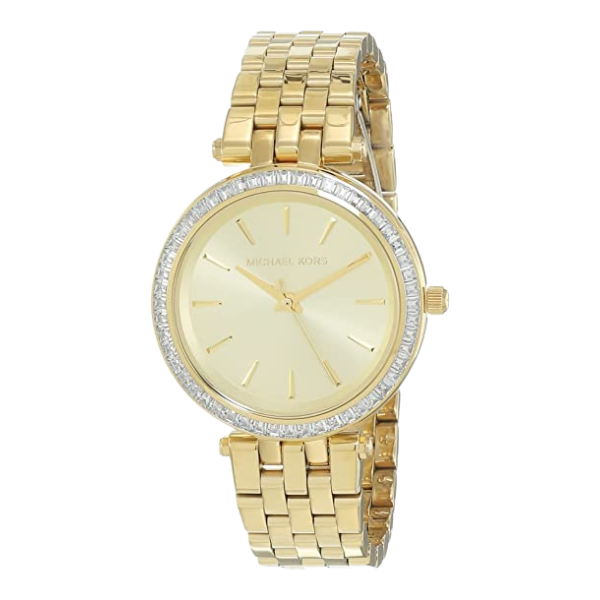 Michael Kors Ladies Watch Darci Mini Yellow Gold MK3365