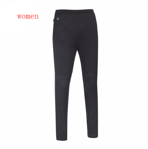 USB Heated Outdoor Hiking Winter Sport Thermal Pants Mens Heating Travel Trousers
