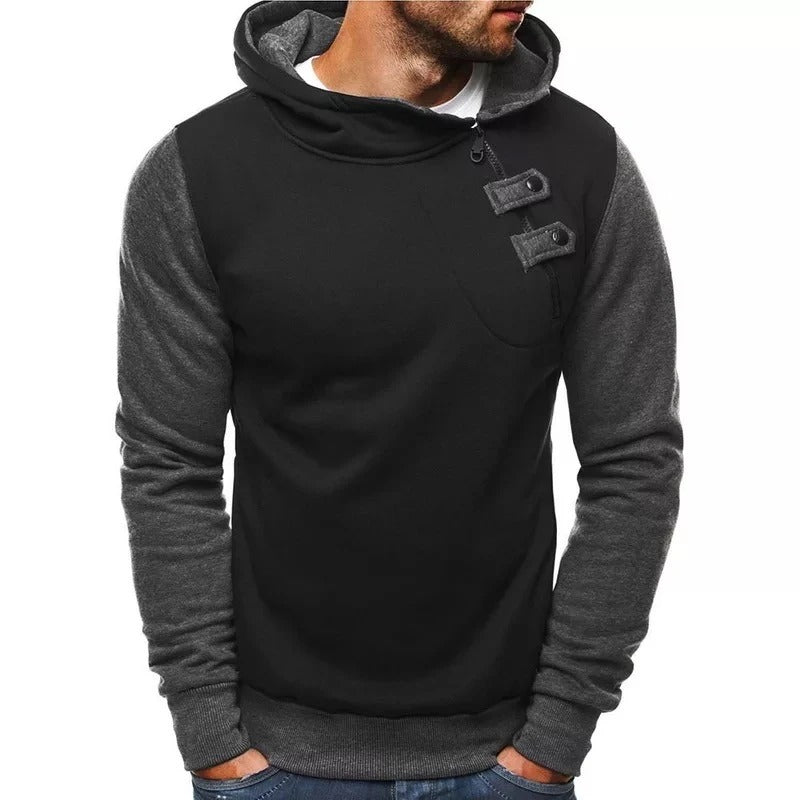 Fleece thick hooded sweater