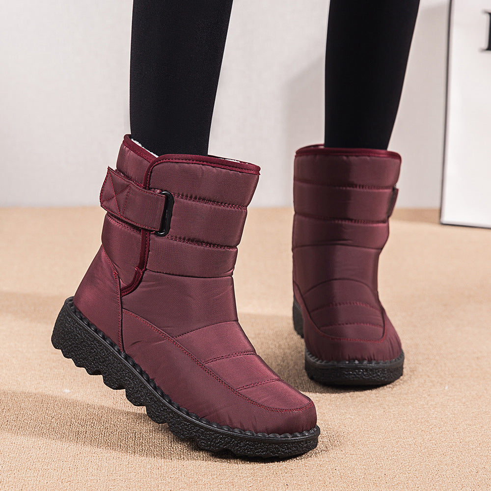 Snow Boots Winter Warm Plush Shoes Women