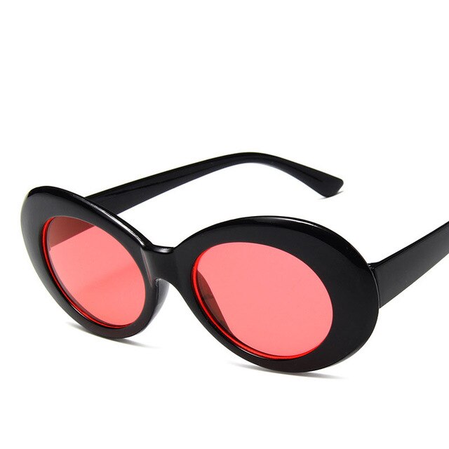 Kurt Cobain Retro Oval Sunglasses