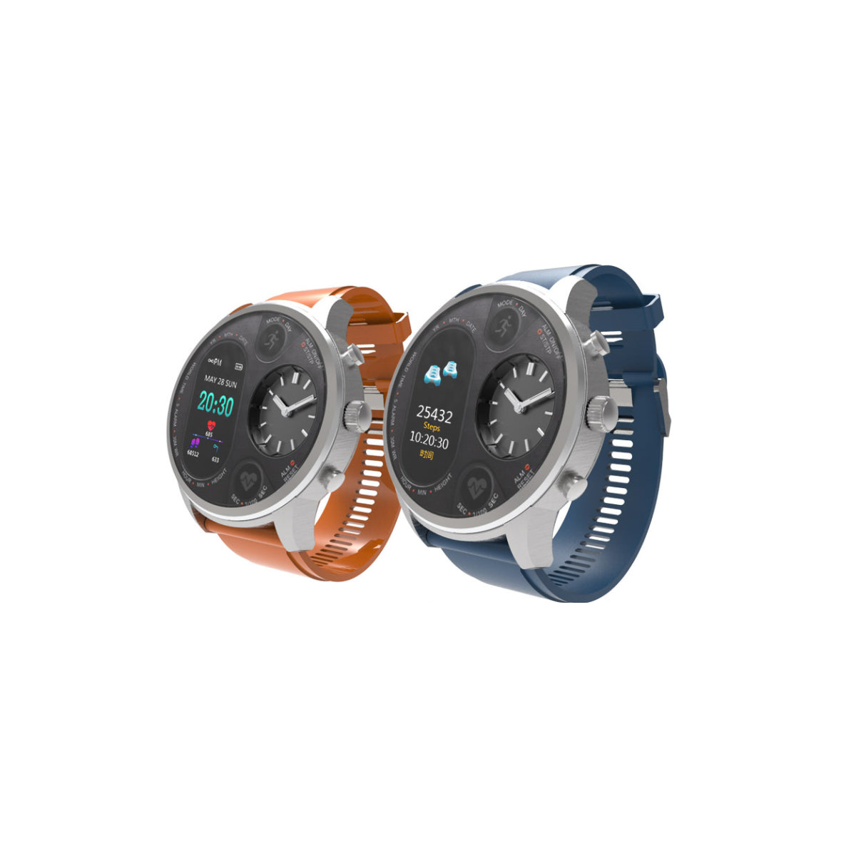 Alista Rugged Unisex Smart Watch