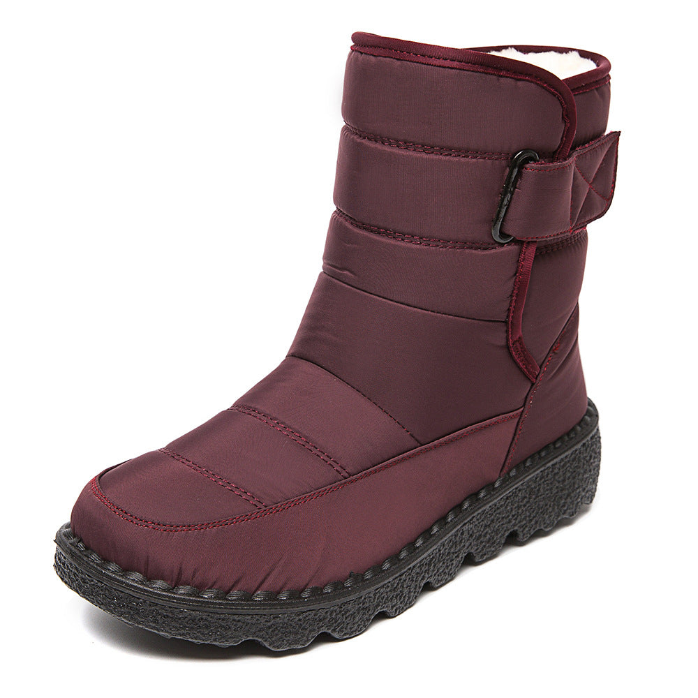 Snow Boots Winter Warm Plush Shoes Women