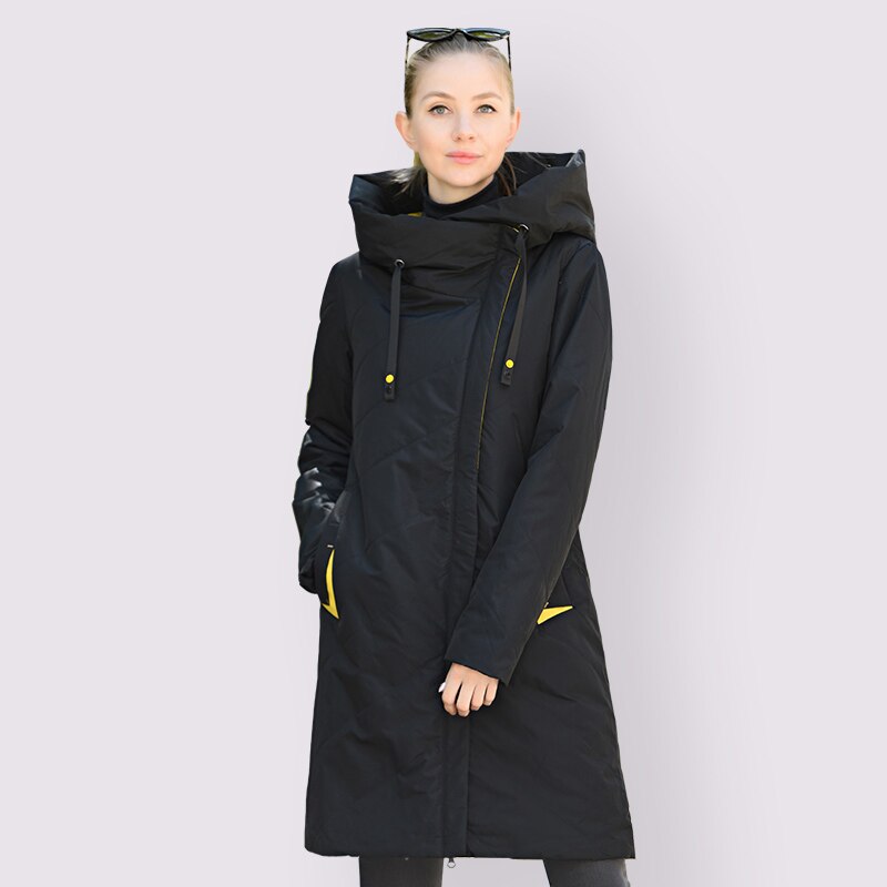 Large Winter Jackets For Women Long Jacket Outdoor Black