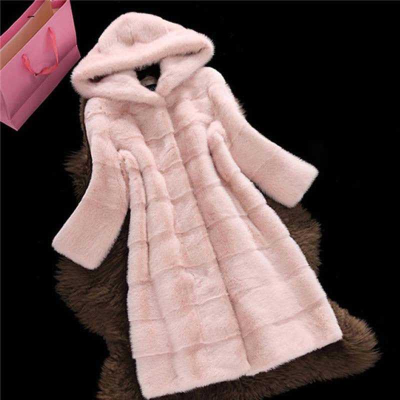 Mink Faux Fur Coat