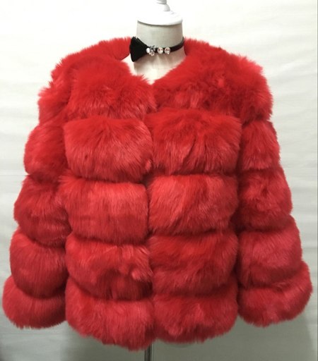 Mink Coats Women Winter New Fashion FAUX Fur Coat Elegant Thick Warm Outerwear Fake Fur Jacket Chaquetas Mujer