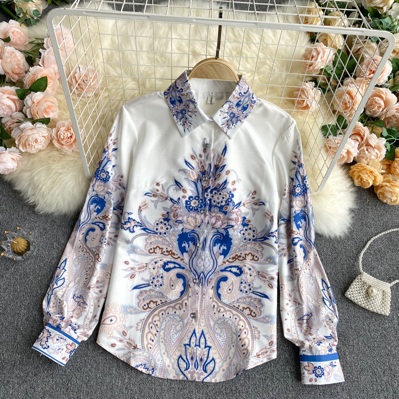 Loose And Thin Exotic Holiday Blouse Women