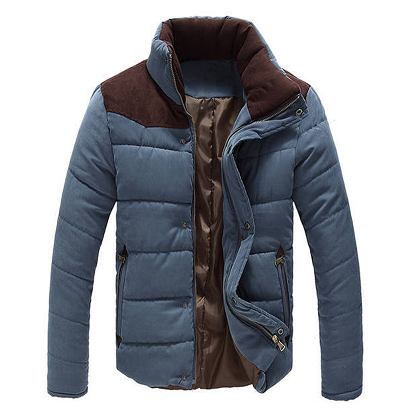 Men Jacket Uniform Slim Casual Men Parka Coat Male Outerwear Brand Clothing Fashion Coats