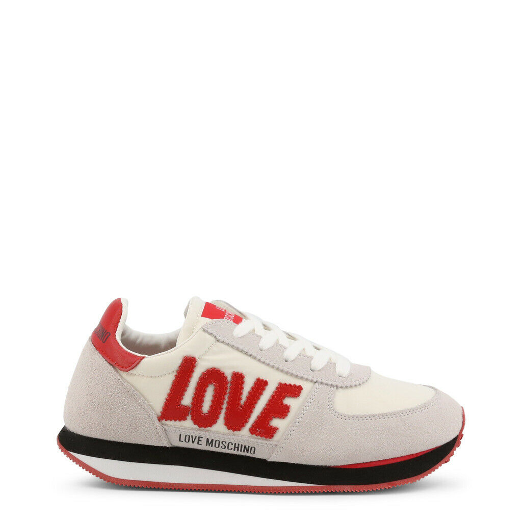 White Love Suede Sneakers