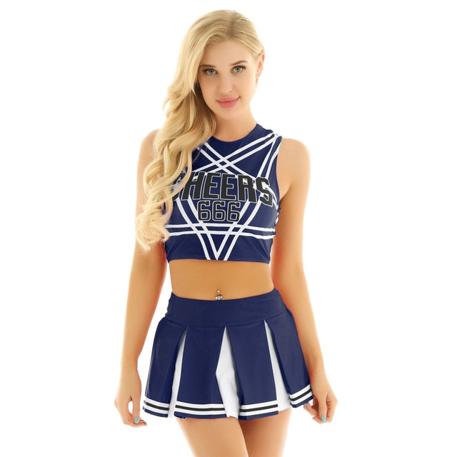 Cheerleader Costume Set