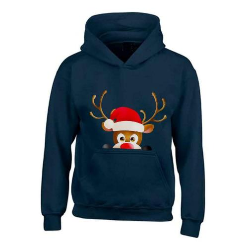 Kids XMAS1 "Hiding Reindeer" Hoodie