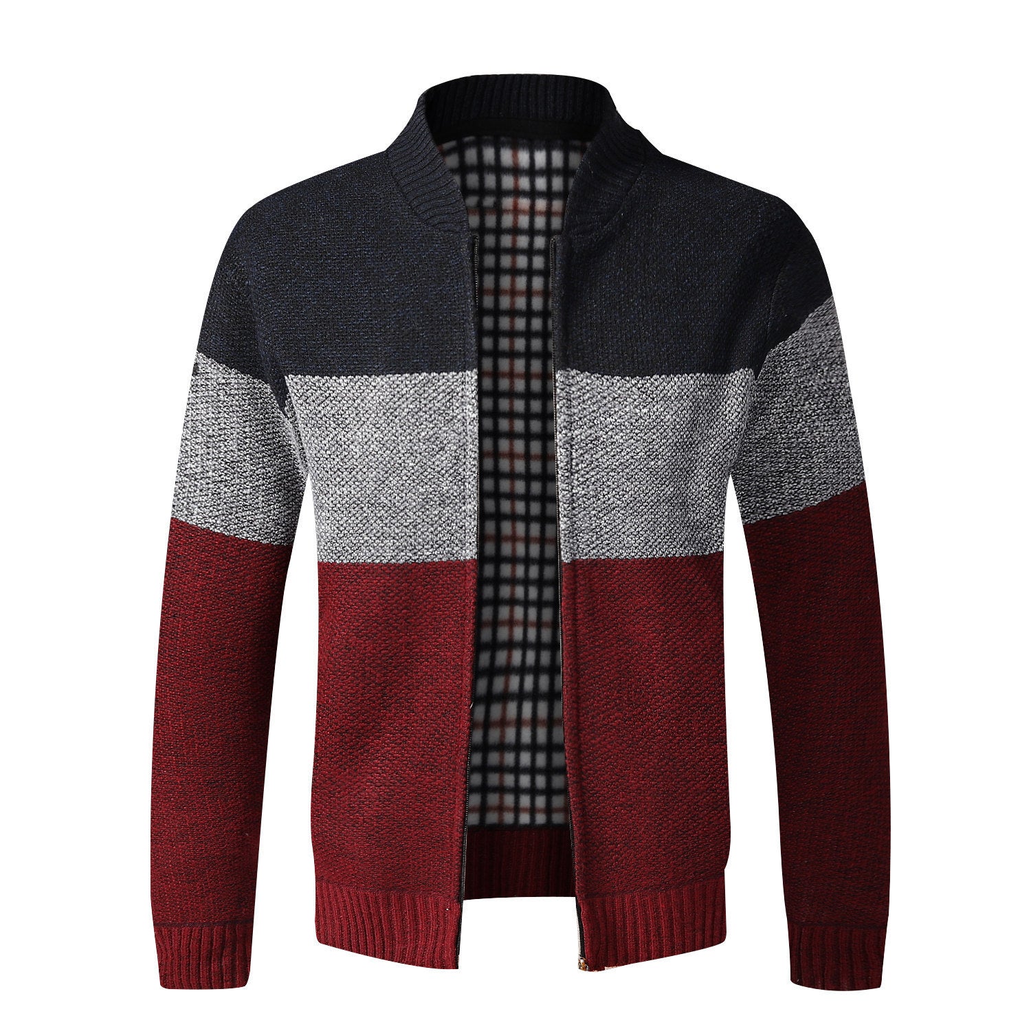 Men's cardigan knitted jacket