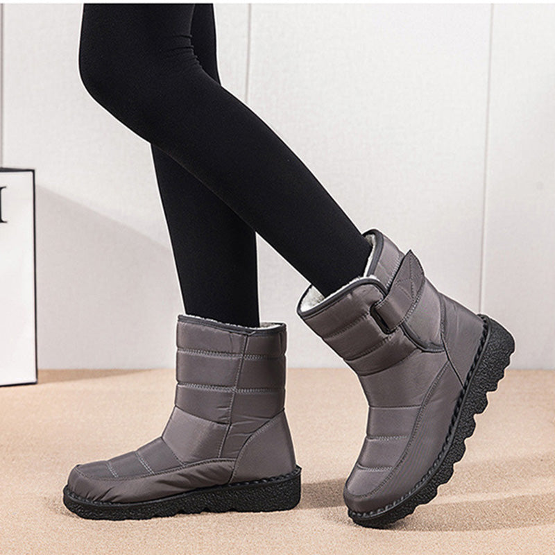 Snow Boots Winter Warm Plush Shoes Women