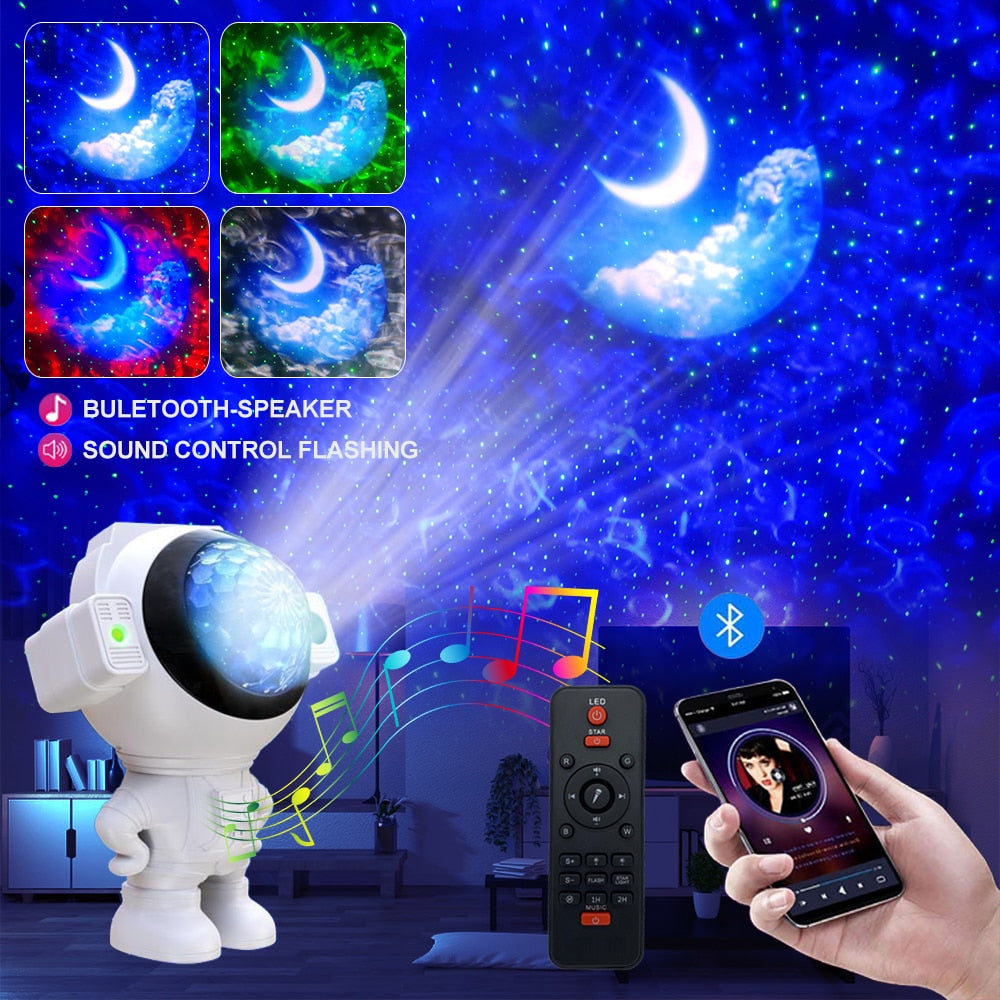 Astronaut Galaxy & Star Projector