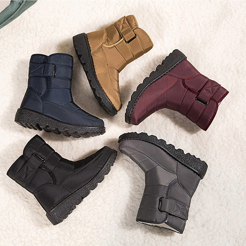 Snow Boots Winter Warm Plush Shoes Women