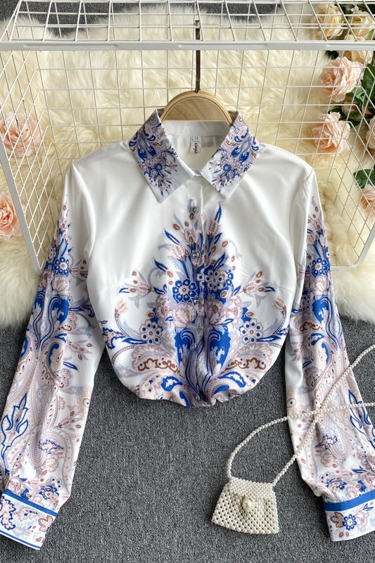 Loose And Thin Exotic Holiday Blouse Women