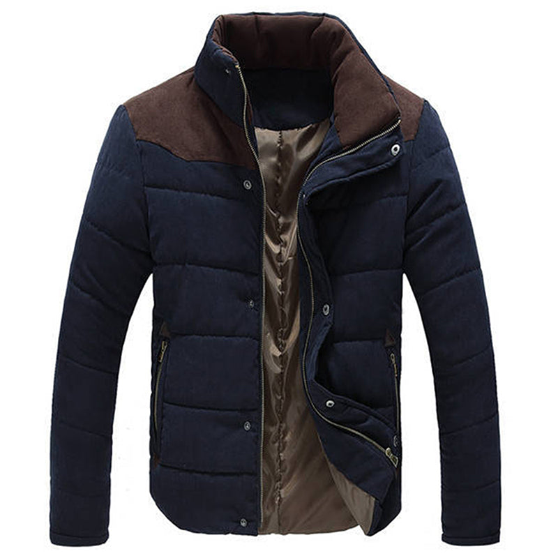 Men Jacket Uniform Slim Casual Men Parka Coat Male Outerwear Brand Clothing Fashion Coats