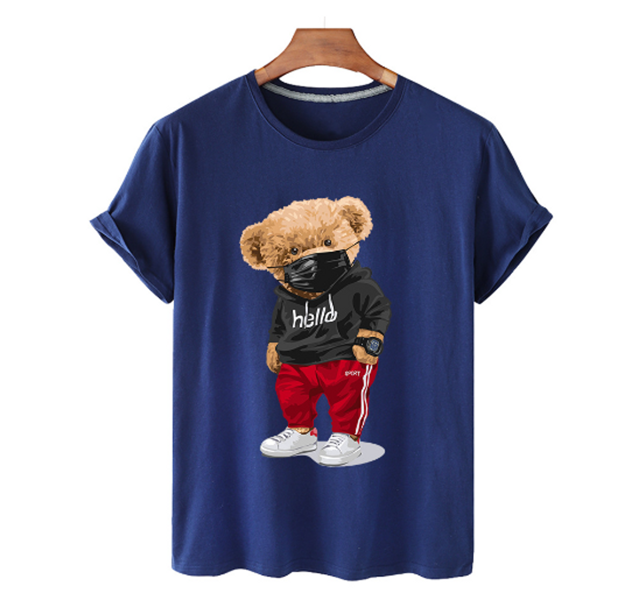 Bear Print Men