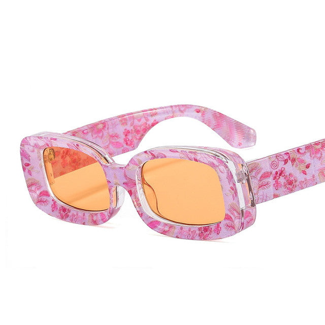 Pattern 3D Painted Color Sunglasses