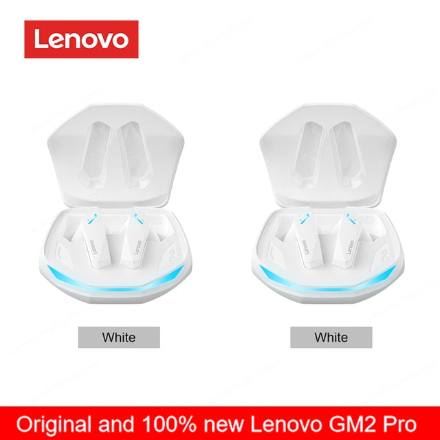 Original Lenovo GM2 Pro 5.3 Earphone Bluetooth Wireless Earbuds Low Latency Headphones HD