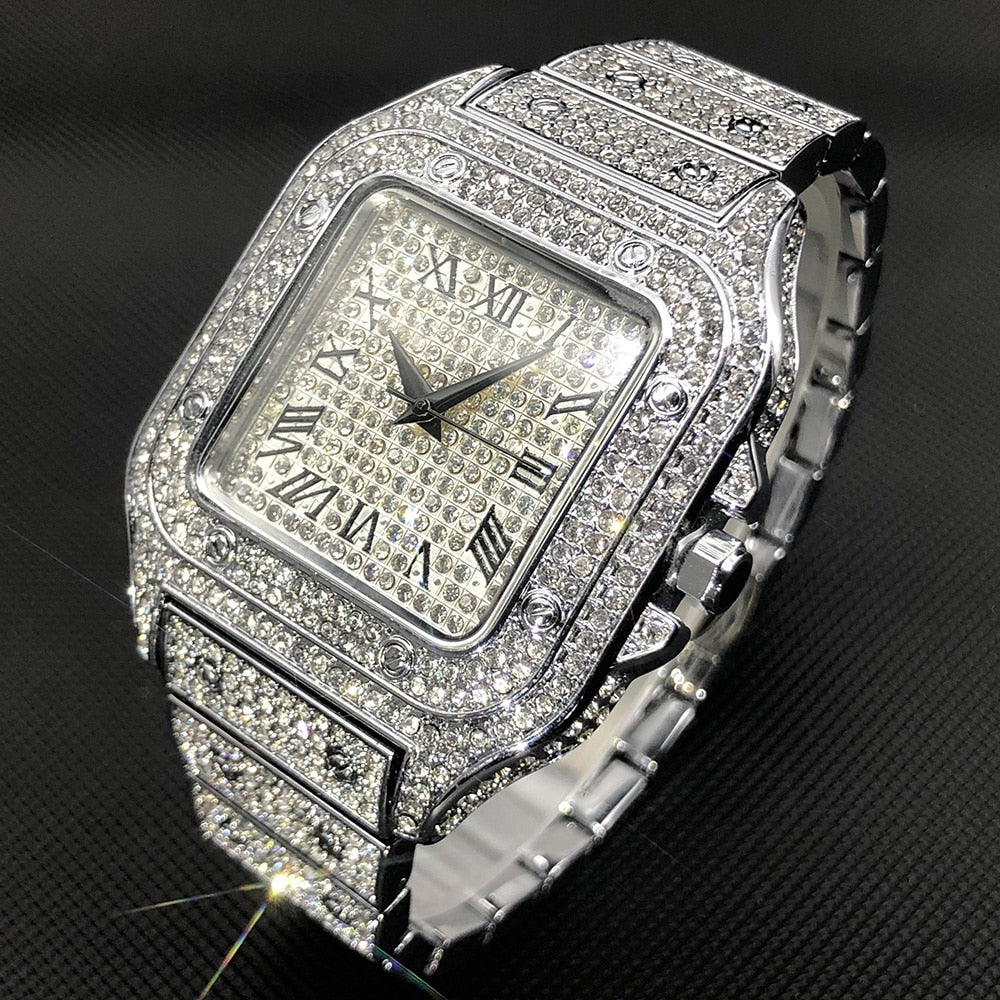 Swiss Geneva Diamond Watches