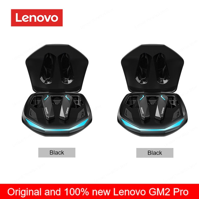 Original Lenovo GM2 Pro 5.3 Earphone Bluetooth Wireless Earbuds Low Latency Headphones HD