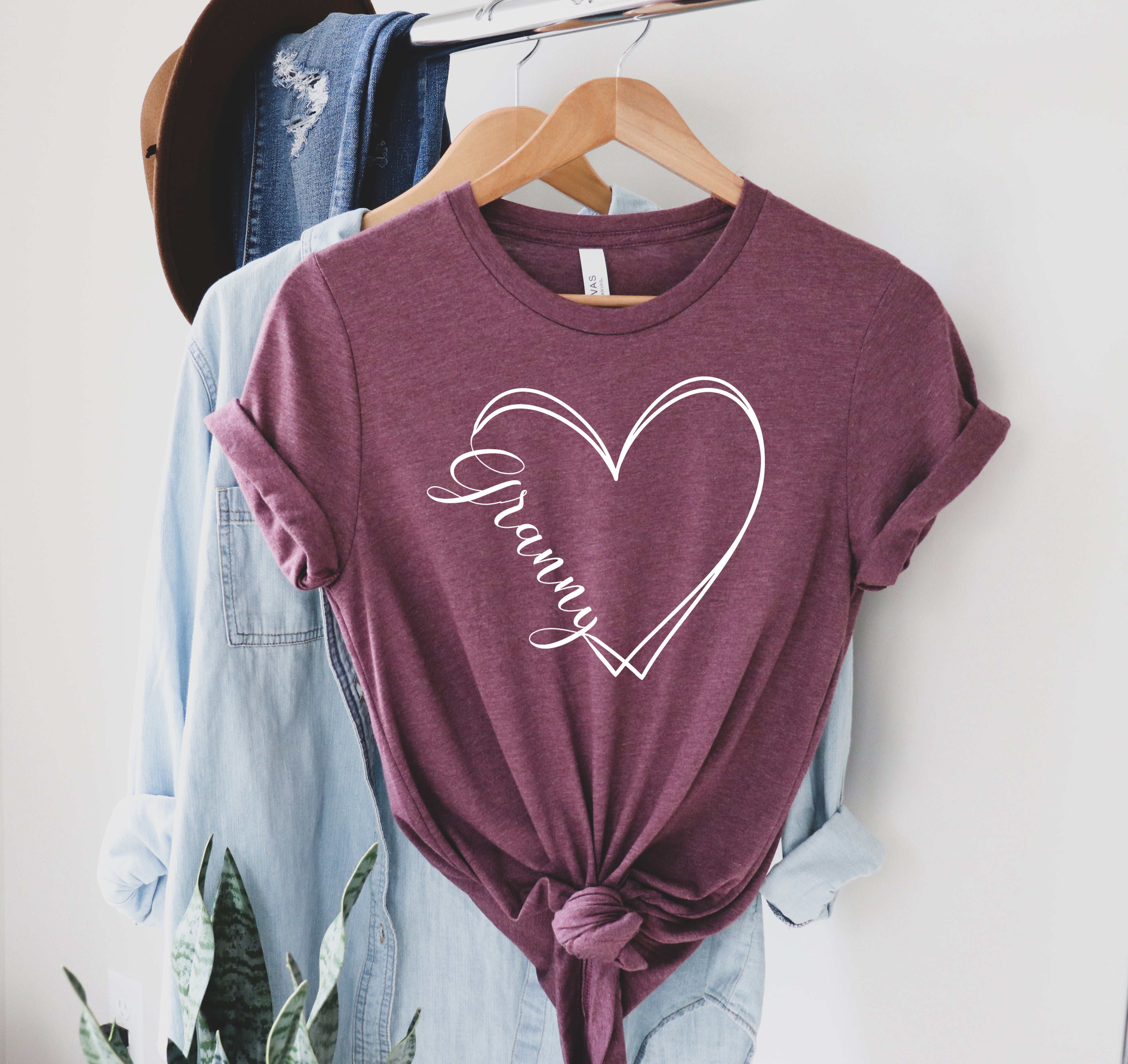 Granny Heart Shirt, Granny Shirt