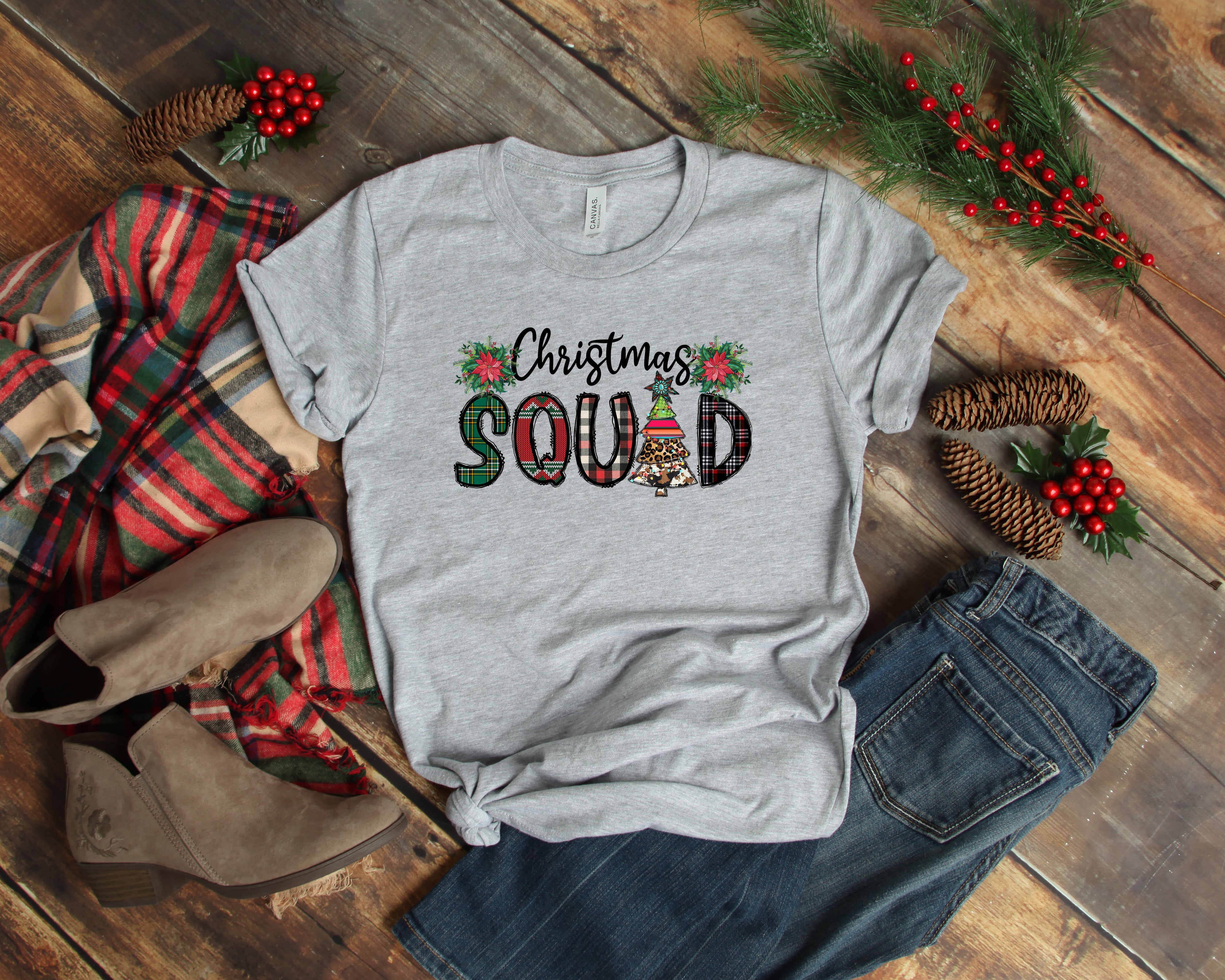 Christmas Squad Shirt, Squad Shirt