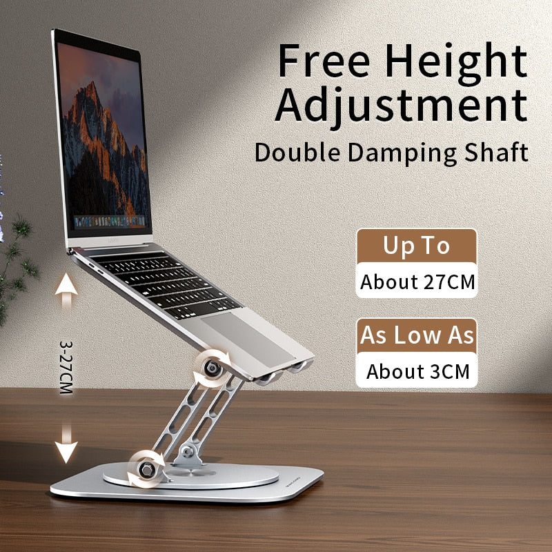 Aluminum Alloy Rotating Laptop Stand