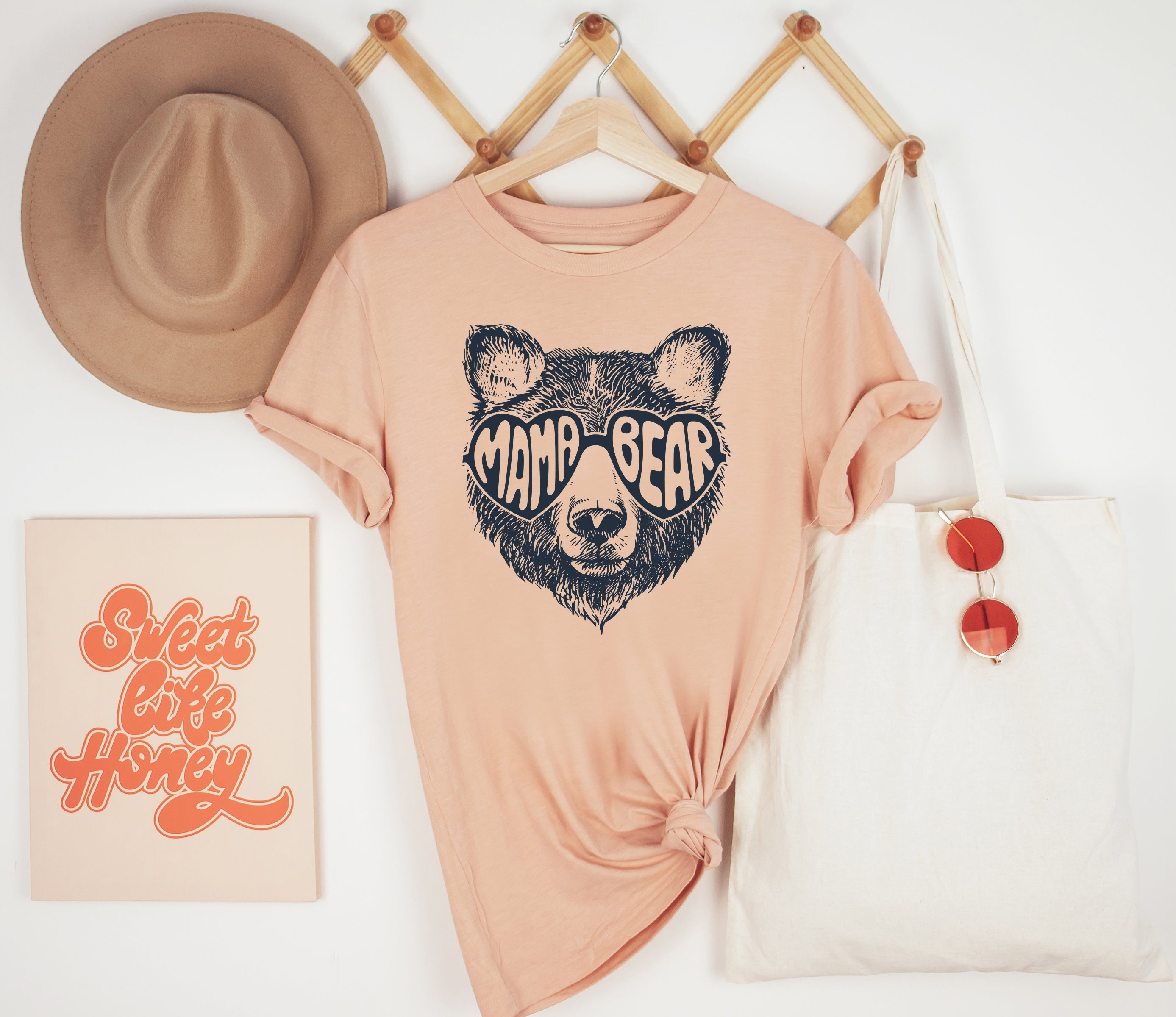 Mama Bear Sunglasses Shirt, Bear Shirt