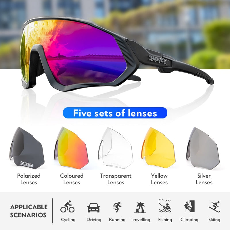 Lunettes de soleil de cyclisme